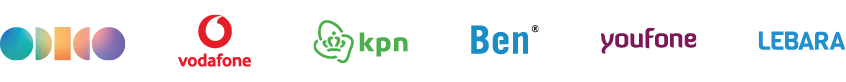 Vodafone, KPN, Ben, Youfone, Lebara en meer